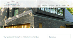 Desktop Screenshot of clasen-schieferdaecher.de